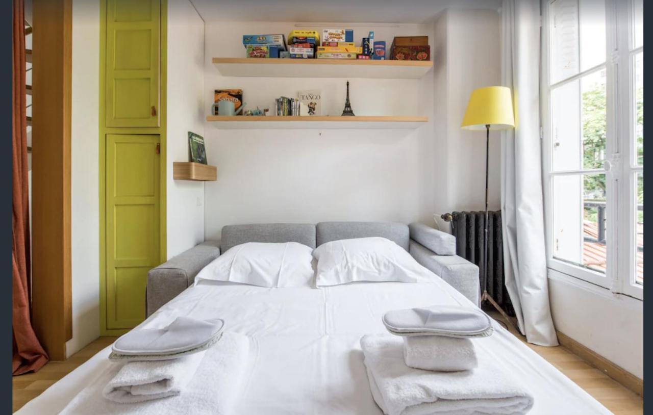 Paris Petit Appartement Lumineux Et Atypique Exterior foto